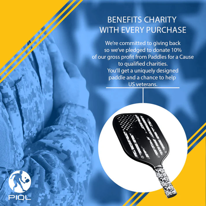 Charity - Beginner Pickleball Paddle Camouflage