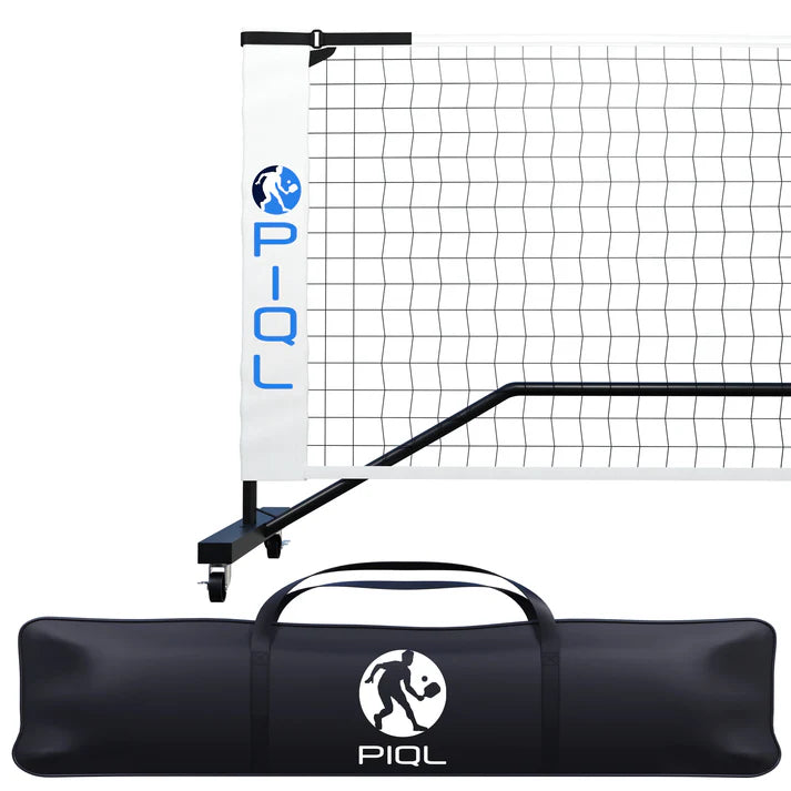 PIQL Portable Pickleball Net System with Wheels